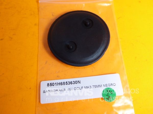 850 1H6853630N ANAGRAMA GOLF MK3 NEGRA 75mm (2)