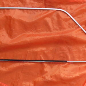 8502519 MARCO CRISTAL PUERTAS DELANTERAS SEAT-133 DE ALUMINIO Con Felpa (Puerta Izquierda de Afuera y Puerta Derecha Interior)