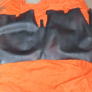 8502736 ALFOMBRA TRASERA RENAULT-8 GOMA NEGRA ORIGINAL