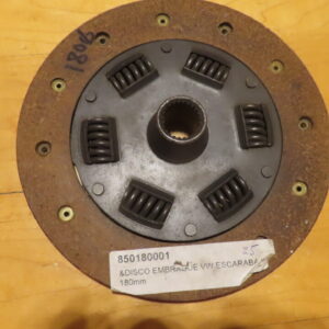 850180001 DISCO EMBRAGUE VOLKSWAGEN ESCARABAJO 180mm DIAMETRO 24-EXTRIAS