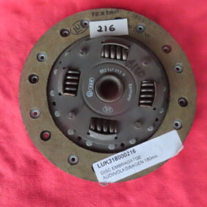 LUK318000216  DISCO EMBRAGUE AUDI-50 VOLKSWAGEN POLO (86), DERBY (86), POLO II (86C, 80), DERBY (86C, 80), GOLF I (17), JETTA I (16), GOLF II (19E, 1G1), JETTA II (19E, 1G2, 165), SCIROCCO (53), SCIROCCO (53B), POLO Coupé (86C, 80), POLO CLASSIC (86C, 80)