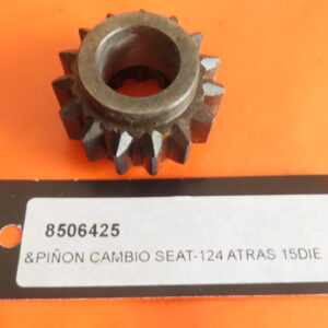 8506425 PIÑON CAMBIO MARCHA ATRAS TREN FIJO SEAT-124 131-1430 15-Dientes 10-Extrias Interior