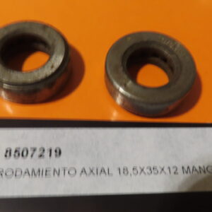 8507219 RODAMIENTO AXIAL de BOLAS bulòn MANGUETA TURISMOS CLASICOS DE EPOCA Agujero 18,5mm Diametro 35mm Grueso 12mm