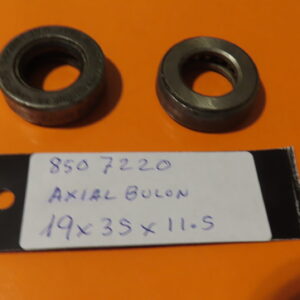 8507220 RODAMIENTO AXIAL de BOLAS bulòn MANGUETA TURISMOS CLASICOS DE EPOCA Agujero 19 mm Diametro 35mm Grueso 11,5 mm