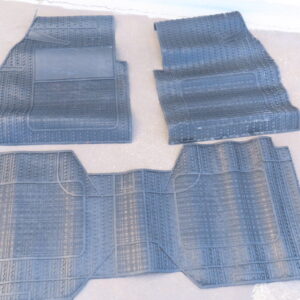 8503785 ALFOMBRAS SUPLETORIAS RENAULT-25 GOMA NEGRAS JUEGO