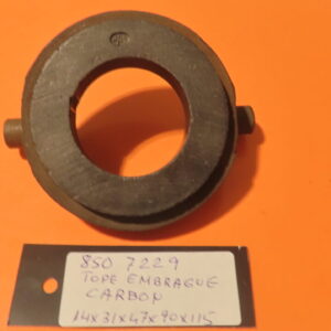 8507229 COLLARIN TOPE EMBRAGUE MOTOCULTORES COCHES CAMIONES ANTIGUOS GRAFITO CARBON