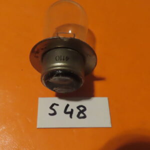 AMO548 LAMPARA Tipo LUCAS P22d 6Vols 45/40 Watios 2-POLOS 28x62mm