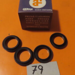 SEID1079 KIT JUEGO GOMAS BOMBA FRENO doble circuito  JEPP COMANDO MERCEDES MB-100 130 150 170 Version GIRLING 25,4mm DIAMETRO