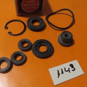 SEID1143 KIT JUEGO GOMAS BOMBA FRENO Doble Circuito FIAT-Uno desde 1986 Version BENDITALIA 19,5mm Diametro
