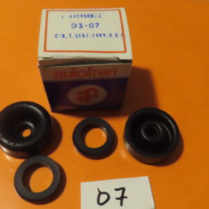 SEID3007 KIT GOMAS BOMBIN CILINDRO FRENO SEAT-1400-A B C SEAT-1500 TRASERO 25,40mm Diametro