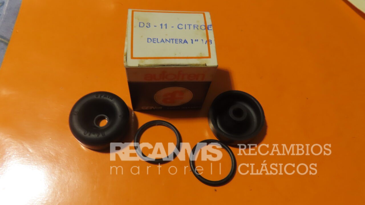 SEID3011 KIT GOMAS BOMBIN CILINDRO FRENO DELANTERO CITROEN 2CV 3CV AKA 1"1/8   28,6Diametro