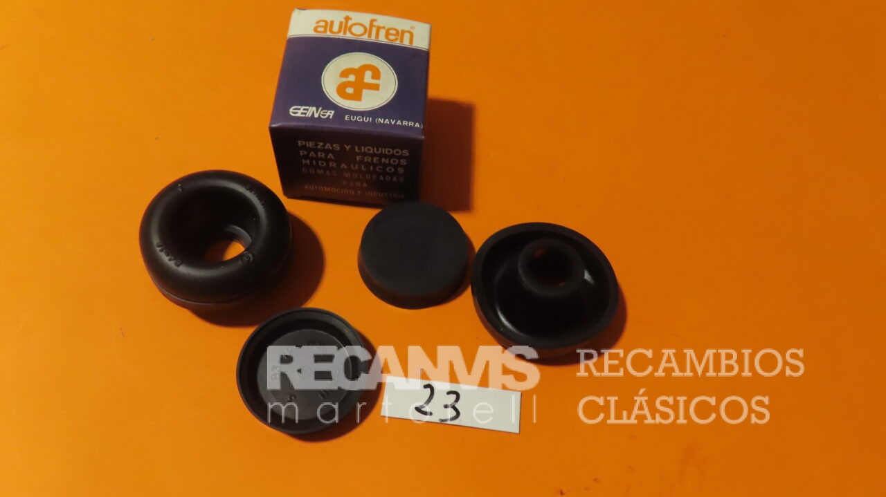 SEID3023 JUEGO GOMAS BOMBIN CILINDRO FRENO EBRO 34,90mm Diametro