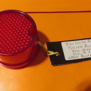 8504050R TULIPA PILOTO ROJO LAND-ROVER 50mm Entre Agujeros DESCENTRADOS 70mm Diametro