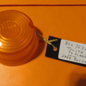 8507232A TULIPA PILOTO Intermitente Ambar LAND-ROVER  60mm ENTRE Agujeros CENTRADOS  74mm Diametro