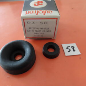 SEID3058 JUEGO GOMAS BOMBIN RECEPTOR EMBRAGUE BARREIROS  22,2mm