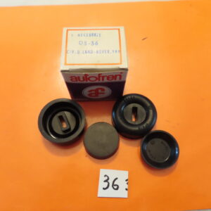 SEID3036 JUEGO GOMAS BOMBIN CILINDRO FRENO AVIA EBRO TRADE LAND-ROVER 109 Tipo Plato 28,57mm