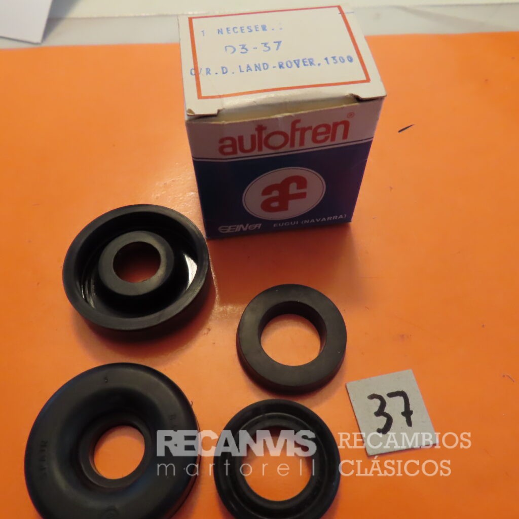 SEID3036 JUEGO GOMAS BOMBIN CILINDRO FRENO AVIA EBRO TRADE LAND-ROVER 109 CAZORLA Version GIRLING  28,57mm