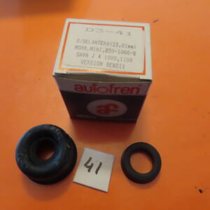 SEID3041 JUEGO GOMAS BOMBIN CILINDRO FRENO DELANTERO de MORDAZAS MORRIS MINI 850 1000 23,81mm SAVA J-4 1000 1100 Sistema BENDIXSistema BENDIX