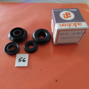 SEID3056 JUEGO GOMAS BOMBIN CILINDRO FRENOS 22mm SIMCA-1000 Sistema GIRLING