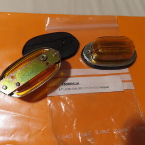 850I0063A PILOTO GALIBO CLASICO RECTANGULAR AMBAR 50x85mm (Precio UNIDAD)