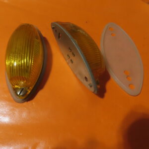 850I0062A PILOTO GALIBO CLASICO AMBAR OVALADO 40x95mm (Precio UNIDAD)