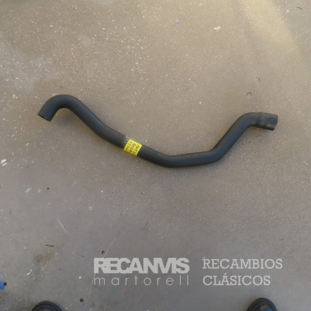 MET07519 MANGUITO SUPERIOR RADIADOR Con Purgador RENAULT-9 RENAULT-11 Con AIRE ACONDICIONADO 7704001276