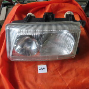 VAL086230 OPTICA FARO IZQUIERDO SEAT IBIZA CORDOBA hasta 1998 PARA 2-LAMPARAS H-1 Electrica Con MOTOR Para Graduar FARO