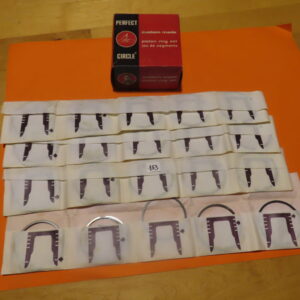 85050153 SEGMENTOS AROS MERCEDES OM636  MERCEDES 170D 180D L319 0319D Diametro 75mm Grueso 2+2+2+5+5 Juego 4-Pistones