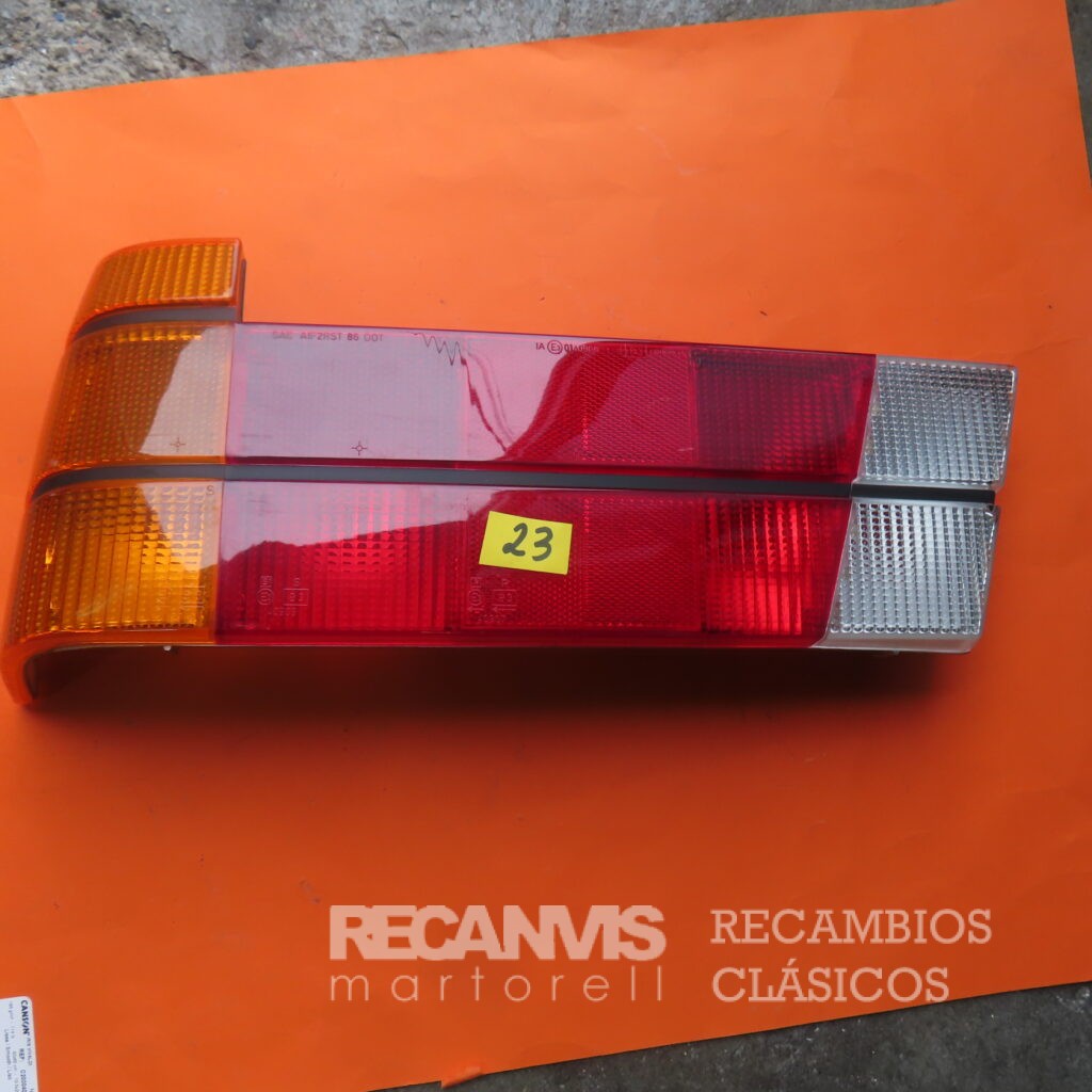 85062123 TULIPA PILOTO TRASERO IZQUIERDO ALFA ROMEO-75 desde 1985 a 1988 Con Antiniebla