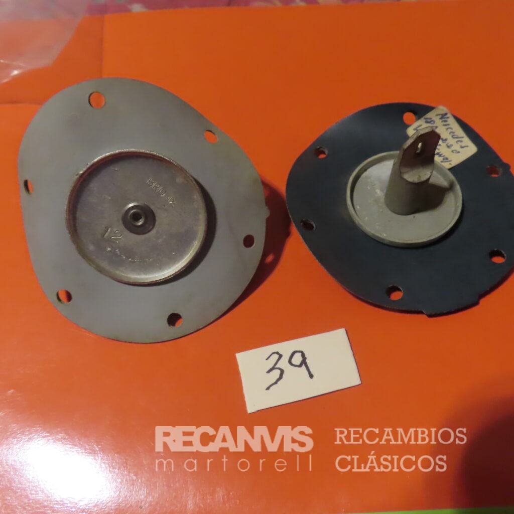 8507239 MEMBRANA BOMBA GASOLINA GAS-OIL 6-AGUJEROS 71mm Diametro 63mm ENTRE AGUJEROS 43mm ALTURA TOTAL