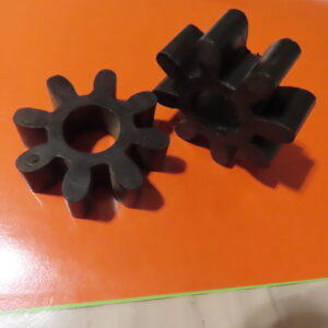 8507248 FLECTOR GOMA SINTETICA BOMBA INYECTORA CAMIONES TRACTORES CLASICOS 27mm AGUJERO 75mm DIAMETRO 23mm GRUESO 8-Dientes