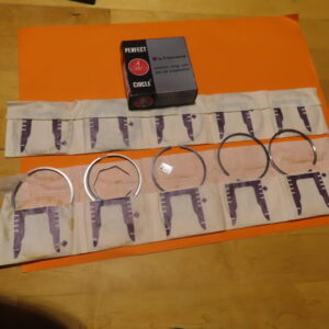 850P42257 SEGMENTOS AROS BMC AUSTIN Diesel Motor 3770cc 4 y 5655cc 6 Cilindros TRACTOR 2y4 Cilindros NUTTFIELD Diametro 100mm Grueso 3,94+2,38+2,38+6,35+6,35mm Juego de 2-pistones