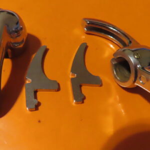 85024560 MANETAS MANECILLA CRISTAL GIRATORIO SEA-127 CORMADAS JUEGO