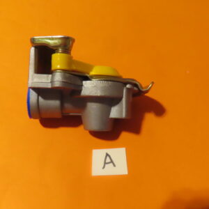 850C9027 Conexión Automática para Serpentinas AMARILLA Rosca 16x150