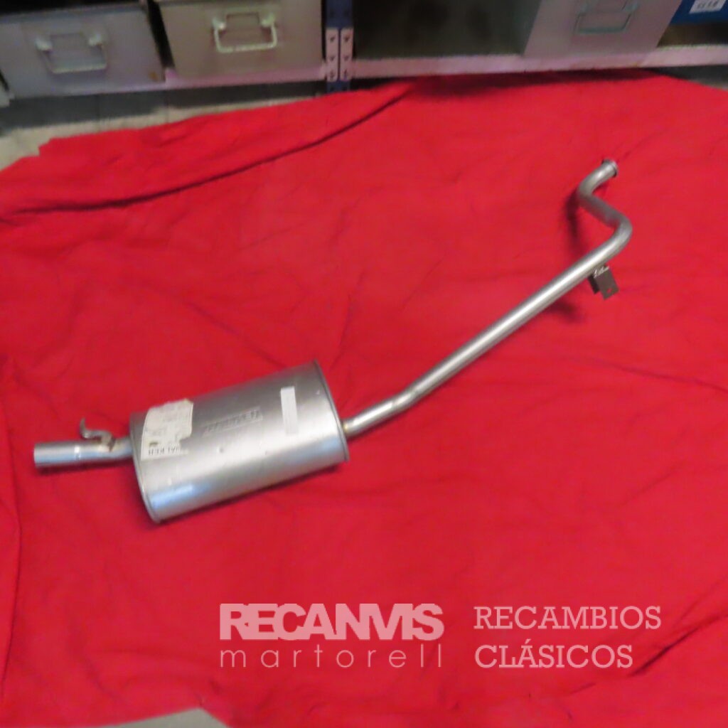 BOA278075 SILENCIOSO FIAT PANDA 1.0 4x4 999cc 45HP 33KW desde 1986 a 1992  156A3000  7550388