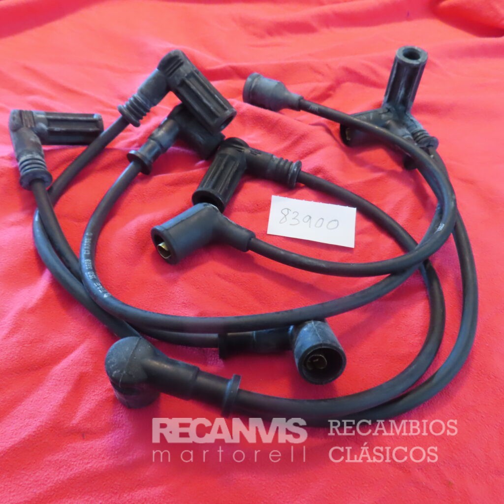 FAE83900 JUEGO CABLES BUJIAS ANTIPARASITARIOS FIAT REGATA Uno 45 55 70 LANCIA DELTA 1.3ie DELTA 1,500  PRISMA 1,500
