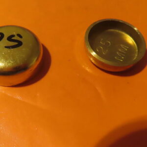 TRI322926 TAPON de CAZOLETA BLOQUE Motor CULATA diametro 25mm de METAL (Precio Unidad)