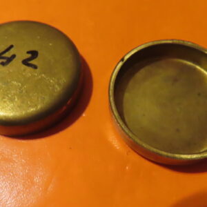 TRI322955 TAPON de CAZOLETA BLOQUE AGUA Motor CULATA diametro 42mm de METAL (Precio Unidad)