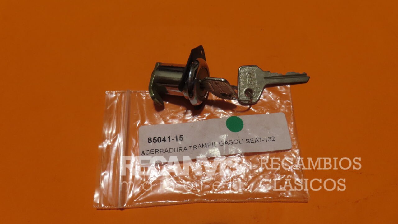85041-15 CERRADURA Con Llaves TRAMPILLA TAPA GASOLINA SEAT-132