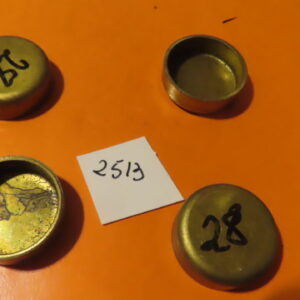 MET02513 TAPON de CAZOLETA BLOQUE AGUA Motor CULATA diametro 28mm de METAL (Precio Unidad)