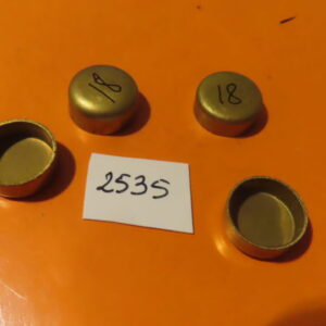 MET02535 TAPON de CAZOLETA BLOQUE AGUA Motor CULATA diametro 18mm de METAL (Precio Unidad)