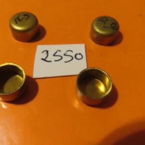 MET02550 TAPON de CAZOLETA BLOQUE AGUA Motor CULATA diametro 12,5mm de METAL (Precio Unidad)