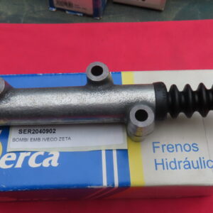 SER2040902 BOMBIN CILINDRO ESCLAVO EMBRAGUE IVECO Z 60.10 6.11 65.12 65.12H 79.10 79.12TZ 79.14TZ 79.13 95.14 DAILY 50.8 50.9 50.10 109.14 109.14Z Diametro 19,5mm Rosca 12x125mm