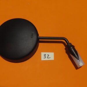 850I0032 ESPEJO RETROVISOR CLASICO PUÑO Manillar MOTO CICLOMOTOR PLASTICO NEGRO