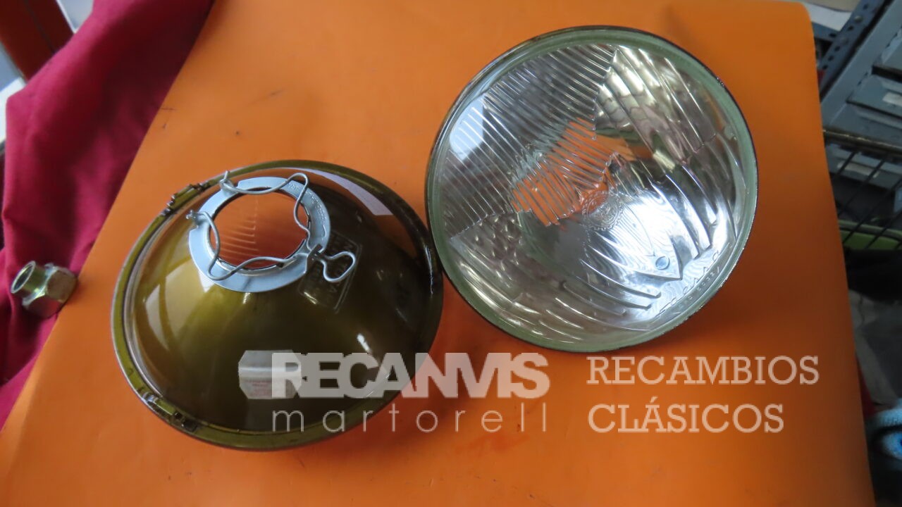 85008229 OPTICAS FARO EUROPEO FAESA MORRIS MG-1100 1200 1300 MINI MORRIS 177mm