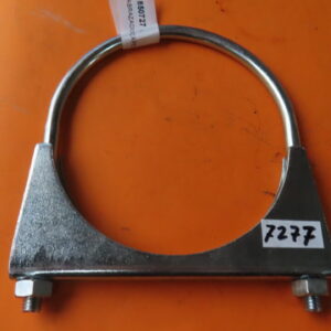 8507277ABRAZADERA TUBO ESCAPE 127mm REFORZADA