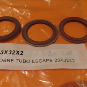 850J23X32X2 ARANDELA JUNTA COLECTOR ESCAPE MOTOS COBRE 23X32X2 (Precio Unidad)