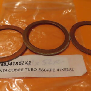 850J41X52X2 ARANDELA JUNTA CULATA y COLECTOR ESCAPE MOTOS COBRE 41X52X2 (Precio Unidad)