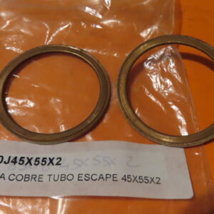 850J45X55X2 ARANDELA JUNTA CULATA y COLECTOR ESCAPE MOTOS COBRE 45X55X2 (Precio Unidad)