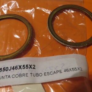850J46X55X2 ARANDELA JUNTA CULATA y COLECTOR ESCAPE MOTOS COBRE 46X55X2 (Precio Unidad)